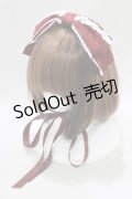 axes femme kawaii / レディローズヘッドドレス  ボルドー H-25-02-16-083-AX-AC-NS-ZH