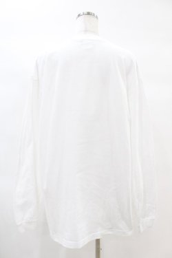 画像2: NieR Clothing / プリントLONG CUTSEW XL 白 H-25-02-17-053-PU-TO-KB-ZH