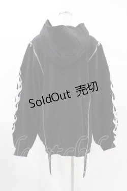 画像2: REFLEM / REFLEM×negi ZIP切り替えパーカー（制服少女） FREE 黒 H-25-02-17-060-PU-TO-KB-ZH