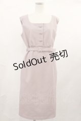 an another angelus / ベルト付きワンピース Free ピンク H-25-02-17-1003-CA-OP-NS-ZH