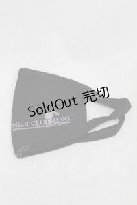NieR Clothing / NieR Cotton Mask  黒 H-25-02-17-025-PU-ZA-KB-ZH