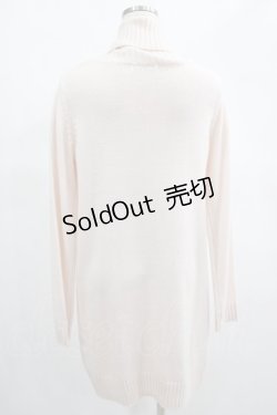 画像3: Ank Rouge / ハイネックニットワンピース M ピンク H-25-02-18-023-CA-OP-NS-ZH