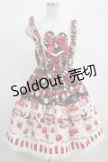 BABY,THE STARS SHINE BRIGHT / Berry Berry Strawberry Parfait〜くみゃちゃんアイスを添えて〜ジャンパースカートII F Black H-25-02-18-003-BA-OP-NS-ZH