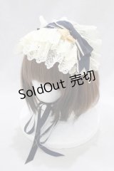 BABY,THE STARS SHINE BRIGHT / Julietのためのソネットリボンプリーツヘッドドレス  ネイビー H-25-02-18-049-BA-AC-NS-ZH