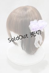 Angelic Pretty / シークレットガーデンバレッタ  ラベンダー/ピンク H-25-02-18-051-AP-AC-NS-ZH