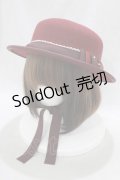 Innocent World / ミルフィーユリボンハット  ボルドー H-25-02-18-057-IW-AC-NS-ZH