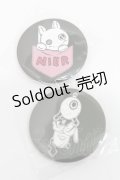 NieR Clothing / 缶バッジSET   H-25-02-18-1026-PU-ZA-KB-ZH