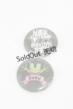 画像1: NieR CLOTHING / 缶バッジSET   H-25-02-18-1036-PU-ZA-KB-ZH