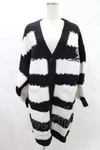PUNK RAVE / NIGHTMARE ACADEMY RED CARDIGAN Free ホワイト H-25-02-18-2022-PU-TO-KB-ZI