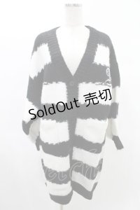 PUNK RAVE / NIGHTMARE ACADEMY RED CARDIGAN Free ホワイト H-25-02-18-2022-PU-TO-KB-ZI