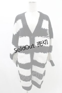 画像1: PUNK RAVE / NIGHTMARE ACADEMY RED CARDIGAN Free ホワイト H-25-02-18-2022-PU-TO-KB-ZI