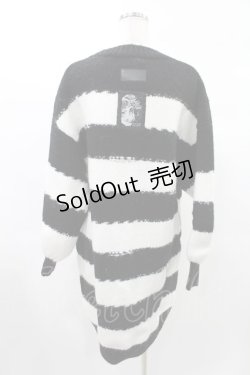 画像2: PUNK RAVE / NIGHTMARE ACADEMY RED CARDIGAN Free ホワイト H-25-02-18-2022-PU-TO-KB-ZI