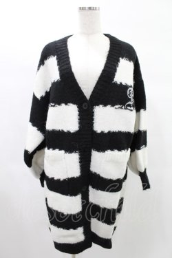 画像1: PUNK RAVE / NIGHTMARE ACADEMY RED CARDIGAN Free ホワイト H-25-02-18-2023-PU-TO-KB-ZT352