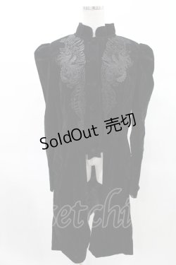 画像1: PUNK RAVE / DESDEMONA BLACK JACKET L ブラック H-25-02-18-2025-PU-CO-KB-ZT206