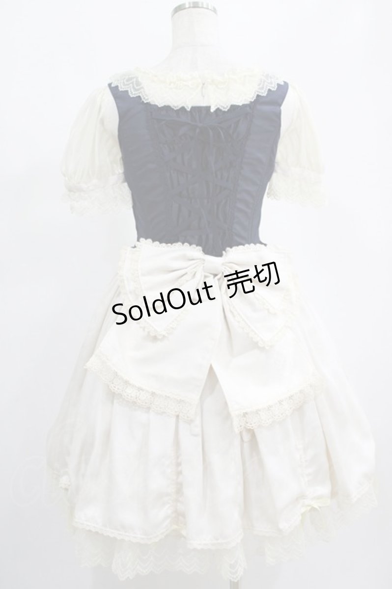 画像3: BABY,THE STARS SHINE BRIGHT / Claudia，The Fairy Tale Princessワンピース Free オフ/ネイビー H-25-02-18-001-BA-OP-NS-ZH (3)