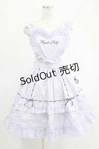 Angelic Pretty / Heart胸あて付スカート(無地) Free ラベンダー H-25-02-18-006-AP-SK-NS-ZH