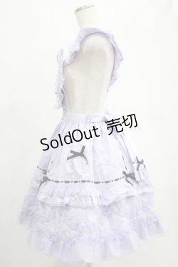 画像2: Angelic Pretty / Heart胸あて付スカート(無地) Free ラベンダー H-25-02-18-006-AP-SK-NS-ZH