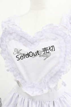 画像4: Angelic Pretty / Heart胸あて付スカート(無地) Free ラベンダー H-25-02-18-006-AP-SK-NS-ZH
