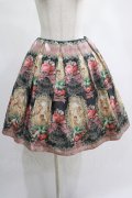 Juliette et Justine / Le monde de l'ange Jupe サイズ2 ボワ・ドゥ・ローズ【チャコール×ピンク】 H-25-02-18-008-CL-SK-NS-ZH