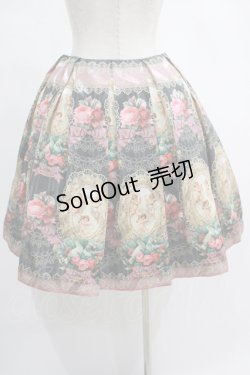 画像3: Juliette et Justine / Le monde de l'ange Jupe サイズ2 ボワ・ドゥ・ローズ【チャコール×ピンク】 H-25-02-18-008-CL-SK-NS-ZH