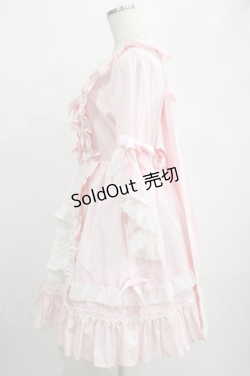 画像2: BABY,THE STARS SHINE BRIGHT / ローブ・ア・ラ・フランセーズワンピース&ヘッドドレスセット Free ピンク H-25-02-18-002-BA-ZA-NS-ZH (2)