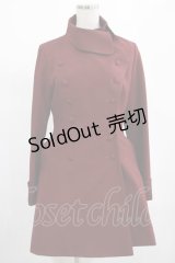 NO.S PROJECT / チェスワンピース L ボルドー H-25-02-19-029-LO-OP-NS-ZH