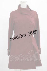 NO.S PROJECT / チェスワンピース L ボルドー H-25-02-19-029-LO-OP-NS-ZH