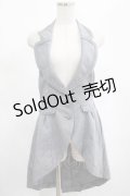 axes femme POETIQUE / ホルターロングベスト M グレー H-25-02-19-035-AX-TO-NS-ZH