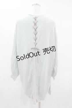画像2: axes femme / バックシャンニットロングカーディガン M ミント H-25-02-19-1060-AX-TO-NS-ZH