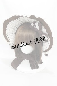 Innocent World / クラシカルリボンボンネット  ショコラ H-25-02-19-1002-IW-AC-NS-ZH