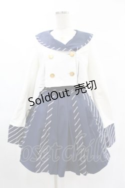 画像1: Angelic Pretty / Bunny College Formal Set Free ネイビー H-25-02-19-1018-AP-OP-NS-ZH