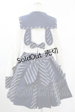 画像2: Angelic Pretty / Bunny College Formal Set Free ネイビー H-25-02-19-1018-AP-OP-NS-ZH