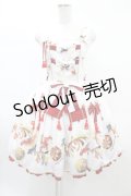 metamorphose / 乙女の白昼夢フリルジャンパースカート Free 白 H-25-02-19-1024-ME-OP-NS-ZH