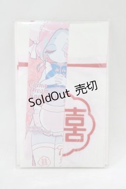 画像1: Yummy！ / オーバーニーソックス  オフ/レッド H-25-02-19-064-GO-ZA-NS-ZH