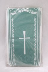 Biblio-biblia / オーバーニーソックス  オフ/グリーン H-25-02-19-065-GO-ZA-NS-ZH