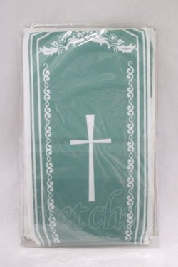 画像1: Biblio-biblia / オーバーニーソックス  オフ/グリーン H-25-02-19-065-GO-ZA-NS-ZH
