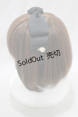 画像2: m petit by misako / NINA'sコラボ AM*NIリボンカチューシャ  ブラック H-25-02-19-076-LO-AC-NS-ZH