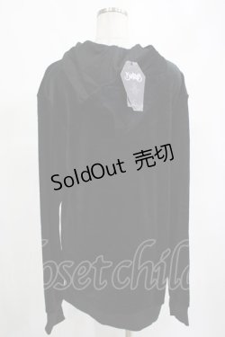 画像2: KILL STAR / Webmare Longline Hoodie XS 黒 H-25-02-19-2041-SL-TO-KB-ZI