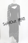 KILL STAR / Aubrette Dress S 黒 H-25-02-19-2014-SL-OP-KB-ZY