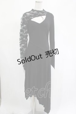 画像1: KILL STAR / Aubrette Dress S 黒 H-25-02-19-2014-SL-OP-KB-ZY