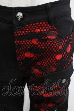 画像3: PUNK RAVE / MANIFESTO BLACK/RED TROUSERS M 黒×赤 H-25-02-19-2030-PU-PA-KB-ZY