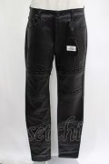 KILL STAR / Viktor Jeans M 黒 H-25-02-19-2031-SL-PA-KB-ZY