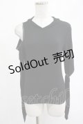 KILL STAR / Morwen Hooded Top XS 黒 H-25-02-19-2032-SL-TO-KB-ZH