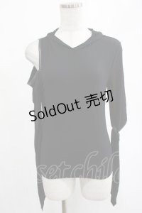 KILL STAR / Morwen Hooded Top XS 黒 H-25-02-19-2032-SL-TO-KB-ZH