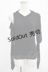 KILL STAR / Morwen Hooded Top XS 黒 H-25-02-19-2033-SL-TO-KB-ZS