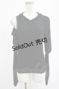 KILL STAR / Morwen Hooded Top XS 黒 H-25-02-19-2033-SL-TO-KB-ZS