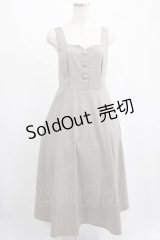 an another angelus / 変形スクエアネックジャンスカ Free BROWN×BK H-25-02-19-024-CA-OP-NS-ZH