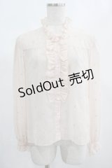 MILK / シャドウスターブラウス  ピンクベージュ H-25-02-20-045-ML-BL-KB-ZH