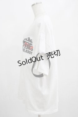 画像2: MILKBOY / HELP Tee  ホワイト H-25-02-20-049-MB-TO-KB-ZH