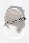 axes femme kawaii / レースリボンカチューシャ  オフ/ブラック H-25-02-20-1006-AX-AC-NS-ZH